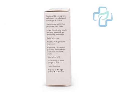 Inhalador Genérico Ventolin (Salbutamol Sulfate)